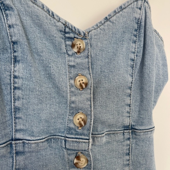 Denim Mini Dress - Picture 2 of 3